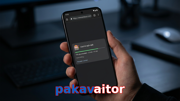 Main screen of Pakavaitor apk page for PK players